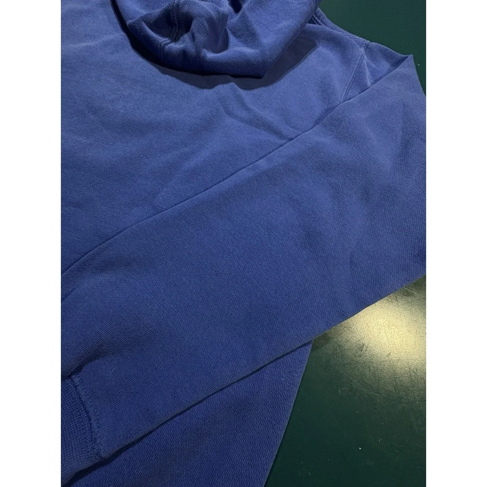 Vintage Y2K Detroit‎ Pistons Adidas Hoodie Pullover Sweatshirt Men's Small Blue